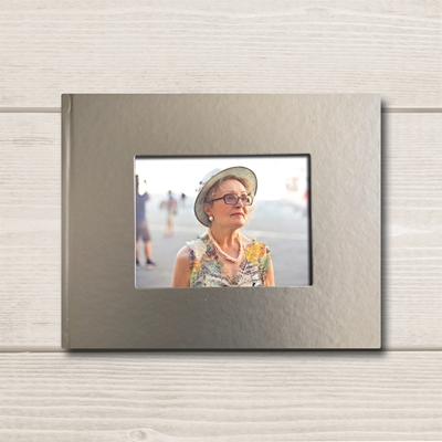 Show details for Silver Sign In Guest Book