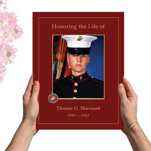Show details for US Marines Premium Program(8.5x11) (Design For Me)