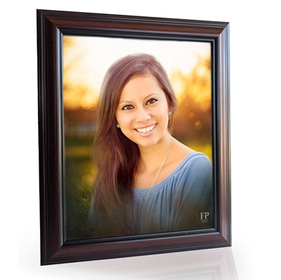 Show details for Framed Memorial Portrait - Sunny Meadow Lifescapes Background