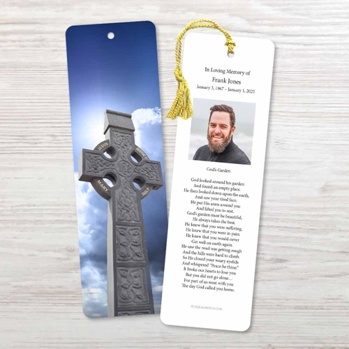 Show details for Celtic Cross Blue Sky 1 Bookmark