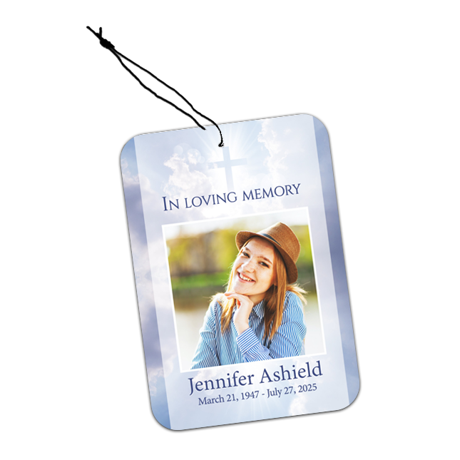 Show details for Cross in Clouds Air Freshener