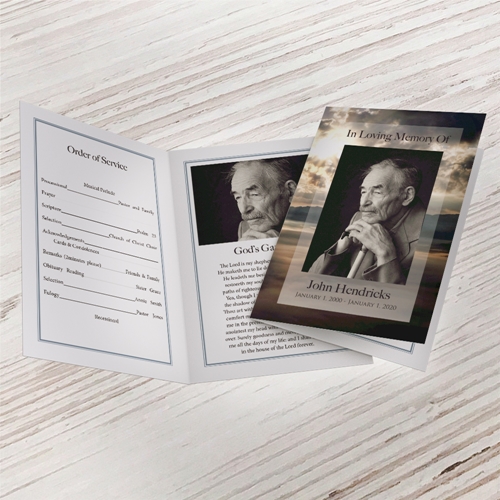 Show details for Sunrise FuneralProgram (MegaEdit)