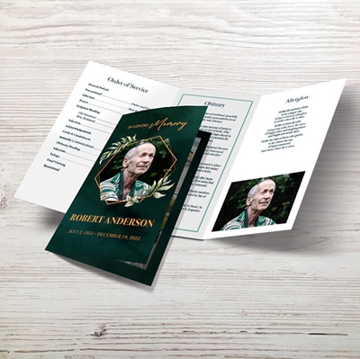 Show details for Green Stardust Memorial Package