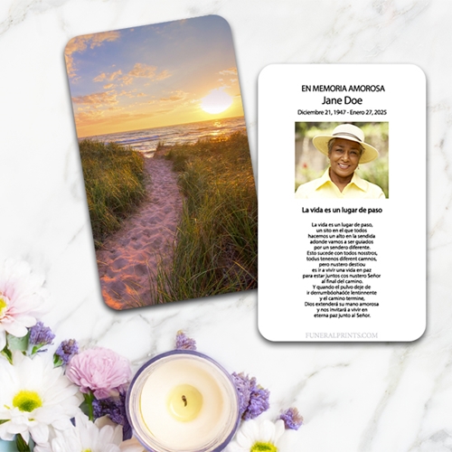 Show details for Pathway Home Spanish Prayer Card