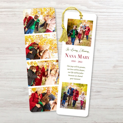 Picture of 6 Photo Collage Border Bookmark