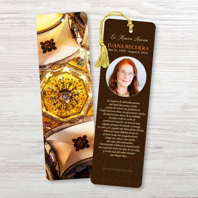 Show details for Basilica Spanish Bookmark