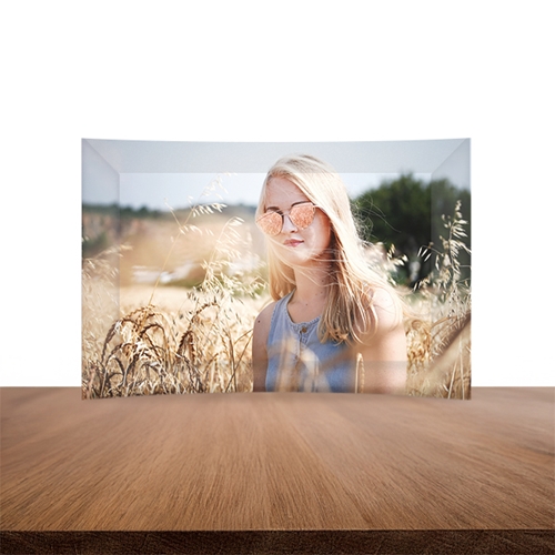 Show details for Fuzed Curved Glass Print 10"x7" 
