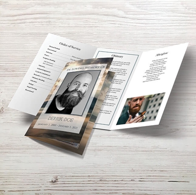 Show details for Sunrise Trifold Program 