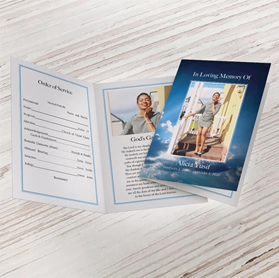 Show details for Blue Clouds Premium Program (8.5x11)