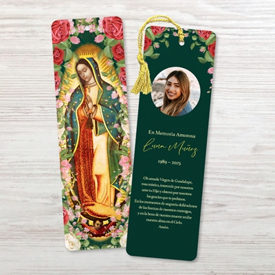 Show details for Guadalupe Rose Spanish Bookmark