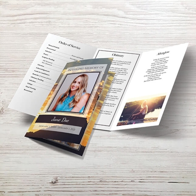 Show details for A New Day Memorial Package