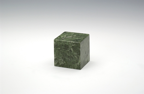 Show details for Cube Cultured Marble Urn