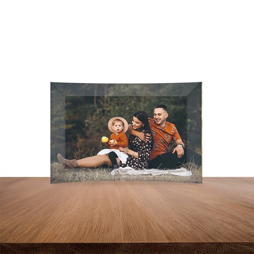 Show details for Fuzed Curved Glass Print 7"x5"