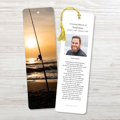 Show details for Fishing Pole Bookmark