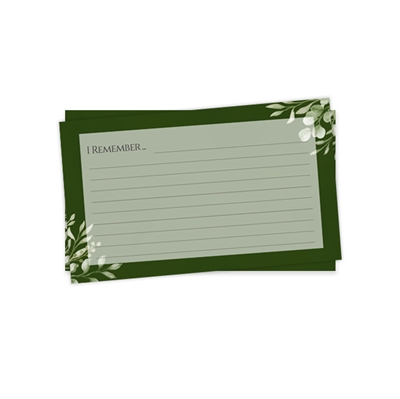 Show details for Olive Leaf Memorial Package