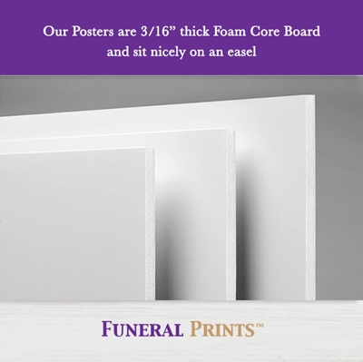 Picture of Purple Floral Poster
