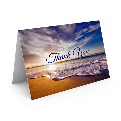 Picture of Oceanfront Thank You Card