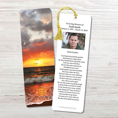 Show details for Ocean Sunset Bookmark