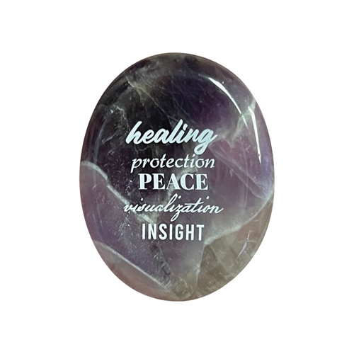 Show details for Healing Amethyst Worry Stone