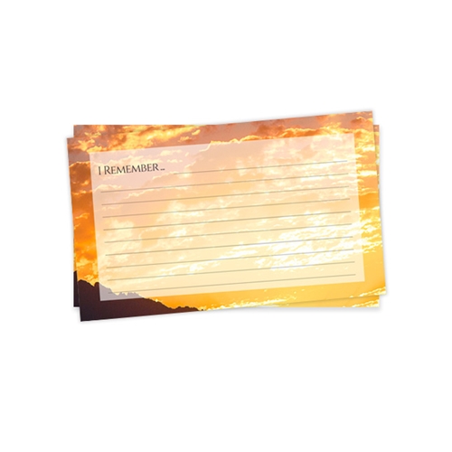 Show details for A New Day Remember Card