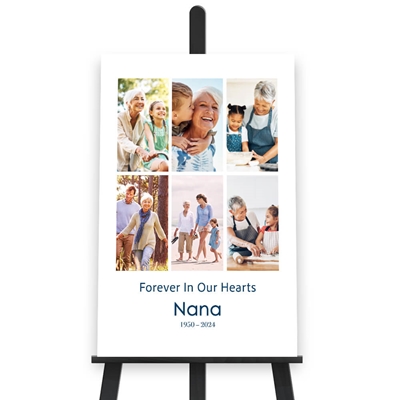 Show details for 6 Portrait Collage Poster