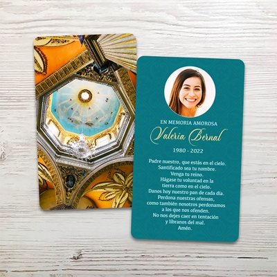 Show details for Dome Spanish Memorial Card