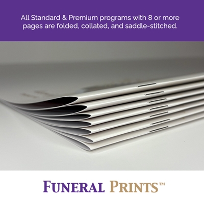Show details for Vintage Elegance Funeral Program