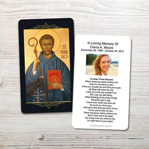 Picture of St. Benedict Memorial Card