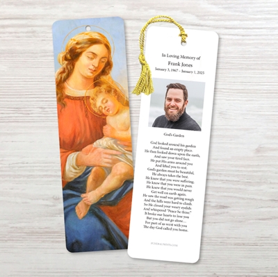 Show details for Mary & Baby Jesus Bookmark