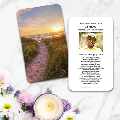 Show details for Pathway Home Spanish Prayer Card
