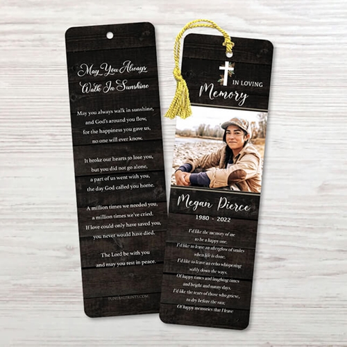 Picture of Rustic Religious Bookmark