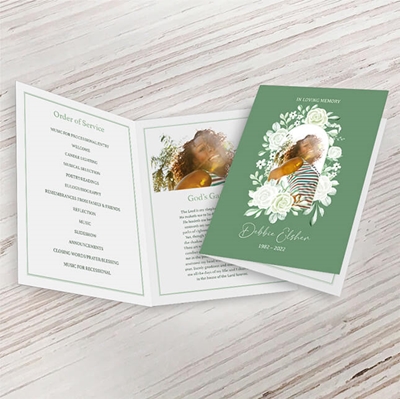 Show details for Sage Floral Premium Program (8.5x11)