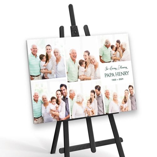 Show details for 6 Photo Collage Poster