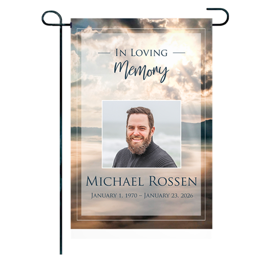 Show details for Sunrise Garden Flag