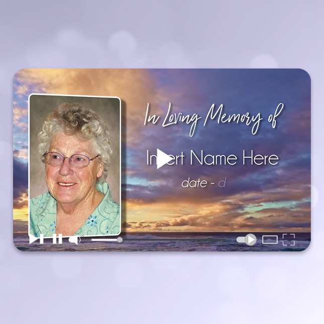 Show details for Beach Theme Video Tribute 