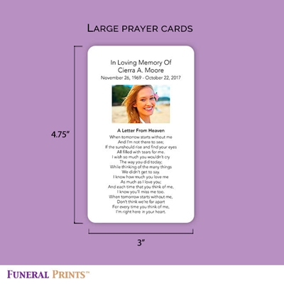 Show details for Police Salute Spanish Prayer Card
