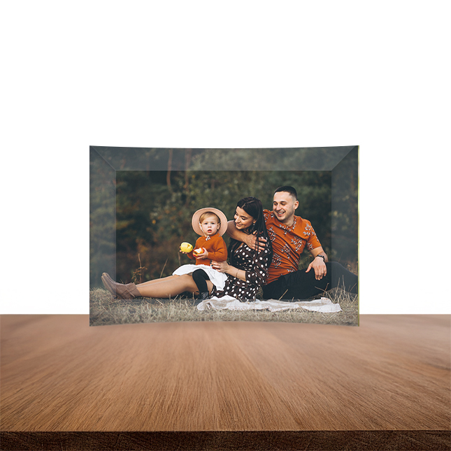 Show details for Fuzed Curved Glass Print 7"x5"