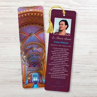 Show details for Temple Spanish Bookmark