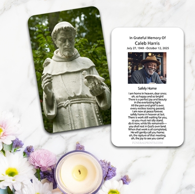 Show details for Saint Francis of Assisi Spanish Prayer Card