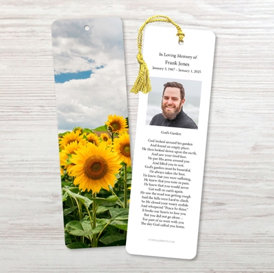 Show details for Sunflower Field Bookmark