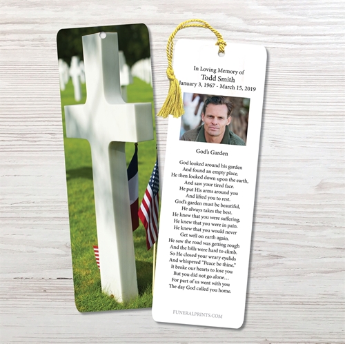 Picture of Cross Military Cemetary Bookmark