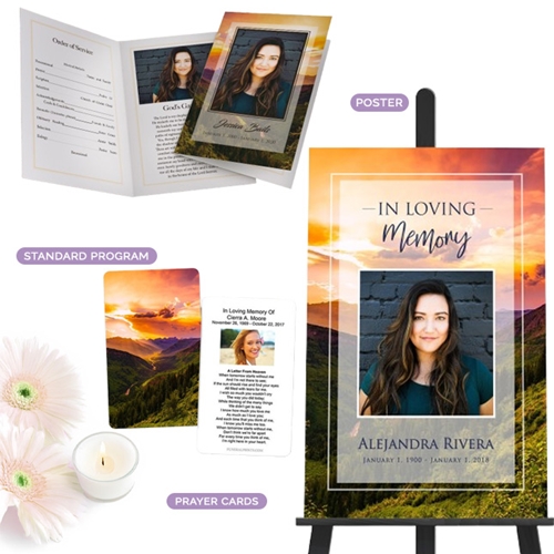 Show details for Hillside Sunset Memorial Package