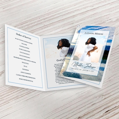 Show details for Clear Mountain Funeral Program 