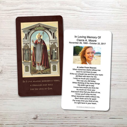 Picture of St. Patrick Memorial Card