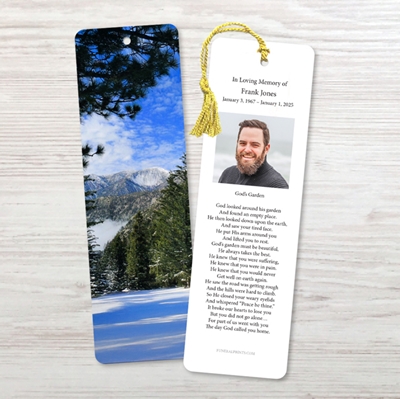 Show details for Mountains Bookmark