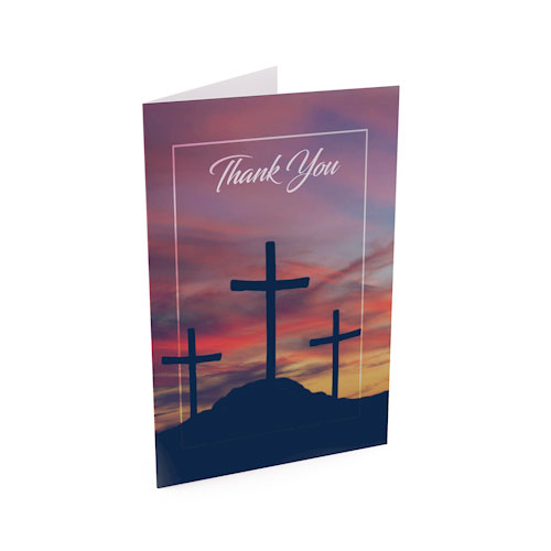 Picture of Calvary Thank You Card