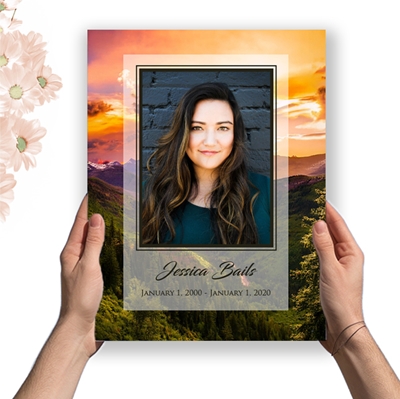 Show details for Hillside Sunset Memorial Package