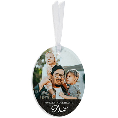 Show details for Rustic Border Oval Ornament