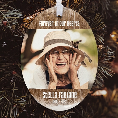 Show details for Rustic Oval Ornament