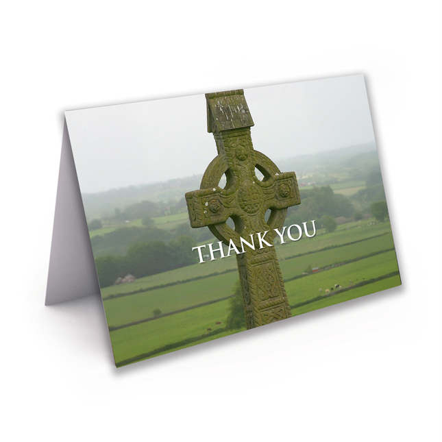 Show details for Celtic Cross Thank You Card